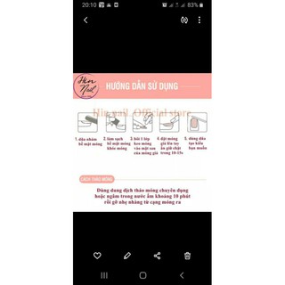 Móng úp dán thiết kế