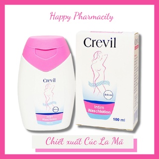 Dung dịch vệ sinh phụ nữ cao cấp, Crevil Intim Waslotion 100ml, Nhập khẩu Đức - Happy Pharmacity