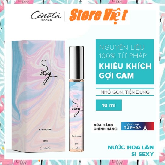 Nước hoa lăn Cenota Si Sexy 10ml, nước hoa lăn lưu hương lâu- Store Việt