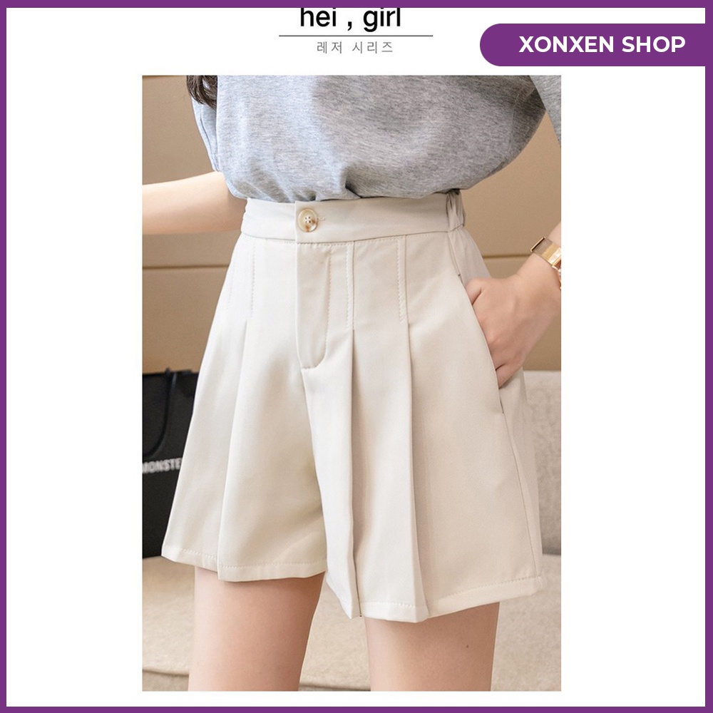 Quần short vải lưng chun sau XONXEN TAM KỲ 269 HÙNG VƯƠNG size S M mã 311