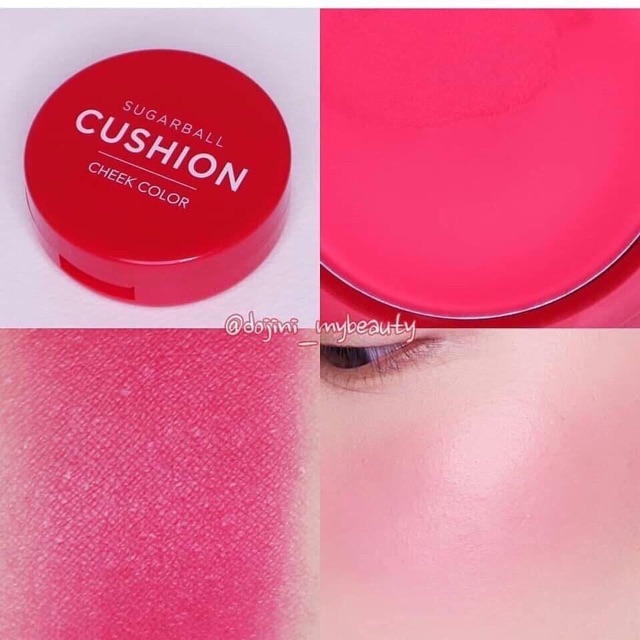 Má hồng dạng kem Sugar Ball Cushion Cheek Color