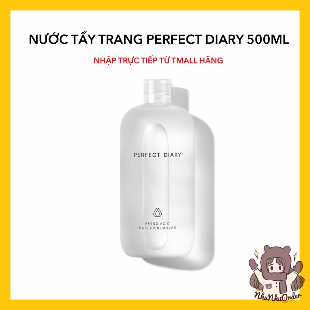 [Sẵn] Nước tẩy trang Perfect Diary 500ml nội địa Trung