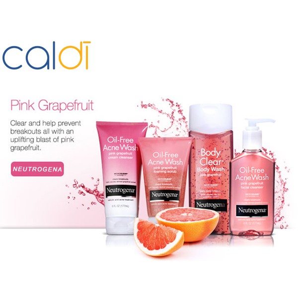 [ Hàng mỹ] Sữa rửa mặt Neutrogena Oil Free Acne Wash Pink Grapefruit