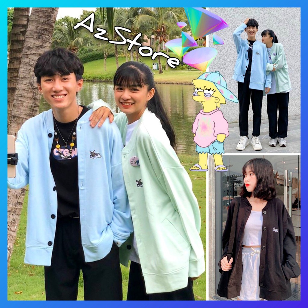 (FREESHIP) ❤ áO Khoác Len Nỉ Cardigan Nam Nữ Mẫu HOT Thu Đông 2020 (MỚI) | BigBuy360 - bigbuy360.vn