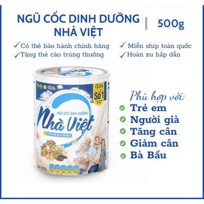 Ngũ Cốc Dinh dưỡng Nhà Việt