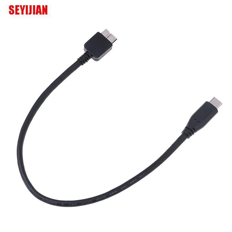 Dây Cáp Chuyển Đổi Usb C Sang Micro Usb Type C Sang Micro B Cho Ổ Cứng Hdd