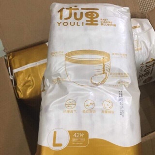 Bỉm quần YOULI S112/M96/L84/XL80/XXL72/XXXL68