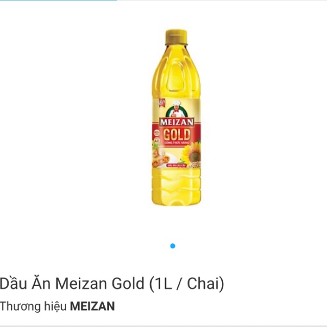 Combo 3 chai dầu ăn meizan gold