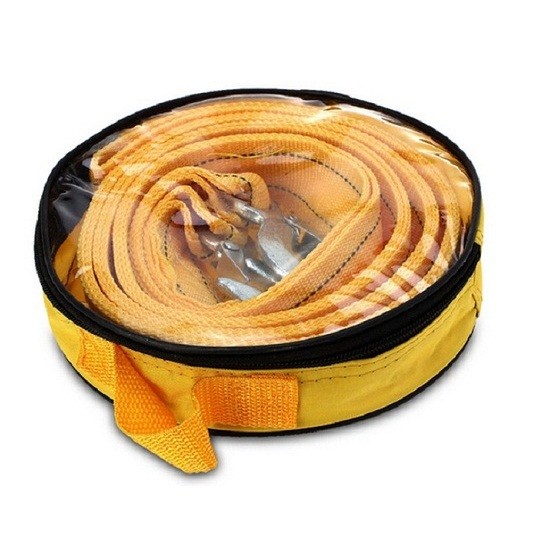 Dây cáp cứu hộ kéo xe 5m sợi siêu bền Hando