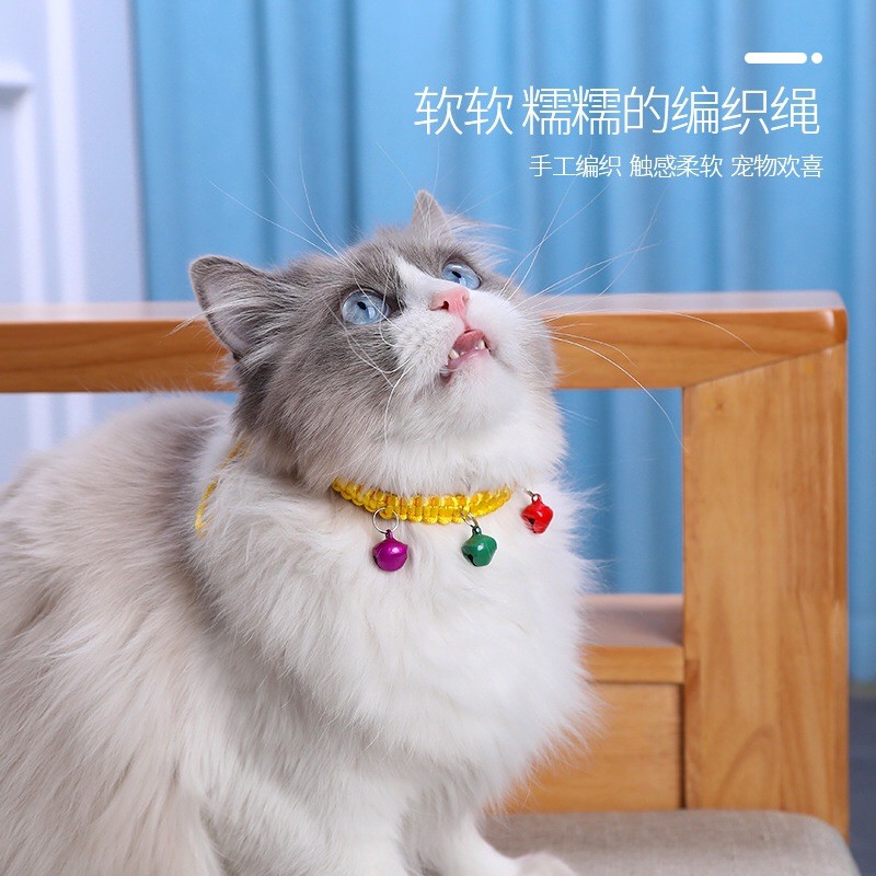 Vòng cổ nhiều chuông xinh cho chó mèo, lắc đeo cổ cho thú cưng giá rẻ - Kitty Pet Shop BMT