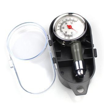 Đồng hồ đo áp suất lốp xe máy ô tô loại 1 đựng hộp nhựa cứng