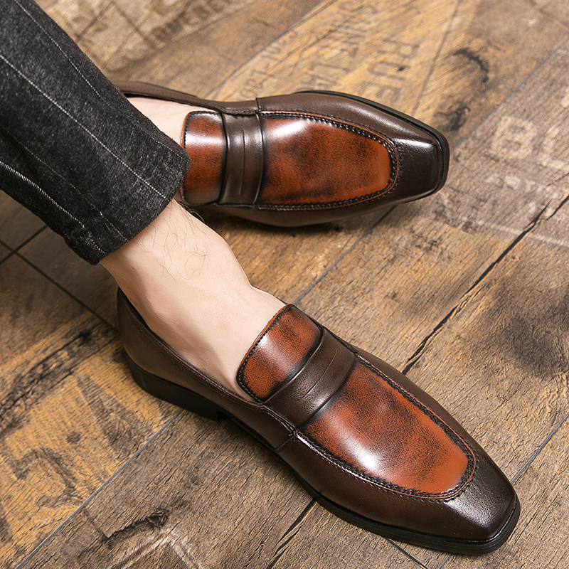 Elegant fashionable loafers for large men 38 - 48