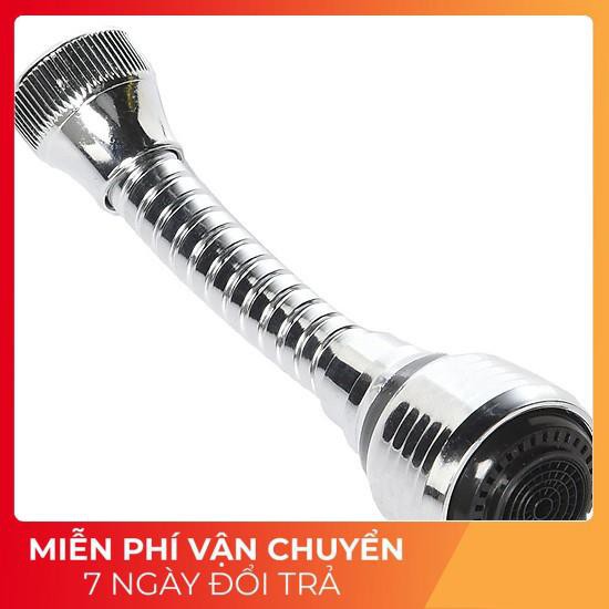 Vòi Xịt Tăng Áp Inox Xoay 360 Độ - Siêu Bền