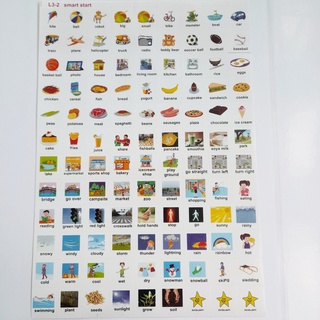 Sticker từ vựng tiếng anh Smart star 3 (2 kỳ)