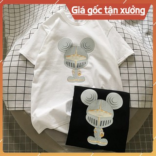 [Ảnh thật] Áo thun tay lỡ chuột 3 [ áo thun tay lỡ unisex nam nữ đều mặc được]