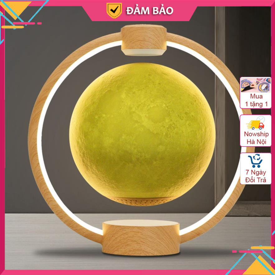 Loa bluetooth hình quả cầu có đèn led có thể bay lơ lửng không cần giá đỡ