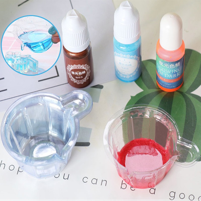 Set 200 cốc nhựa 40ml dùng làm trang sức thủ công