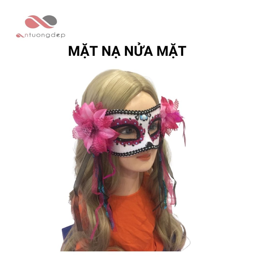 Mặt nạ nửa mặt hóa trang - Mặt nạ dự tiệc lễ hội