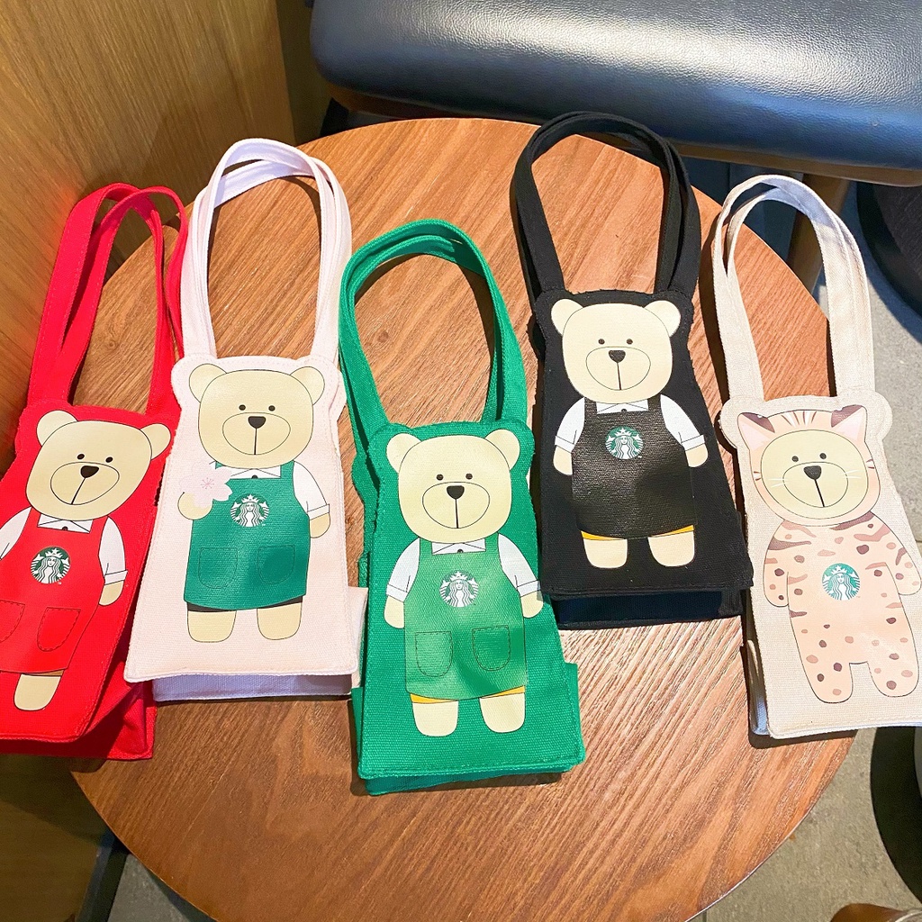 Túi xách Starbucks đựng ly nước tiện dụng cho các hoạt động ngoài trời