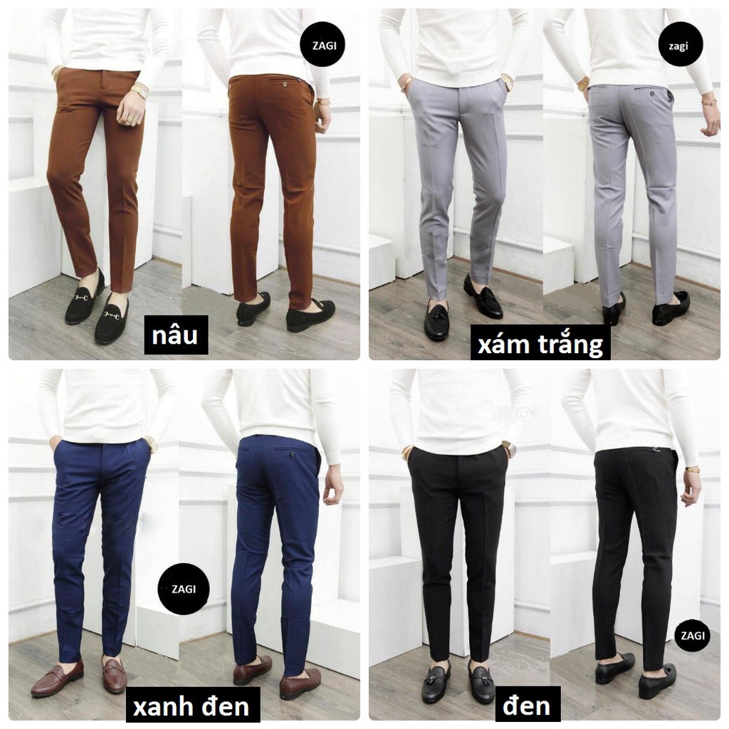 combo 2 quần âu nam lịch lãm