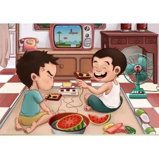 Máy Game FC Compact Có 500 trò trong máy không trùng + Băng 132 trò