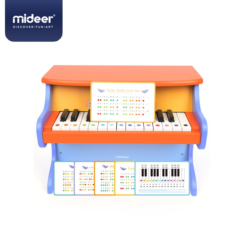 Đồ Chơi cao cấp Đàn Piano Cho Bé Mideer, Đồ Chơi Sáng Tạo Dành Cho Trẻ Em Từ 1,2,3,4,5,6,7 Tuổi