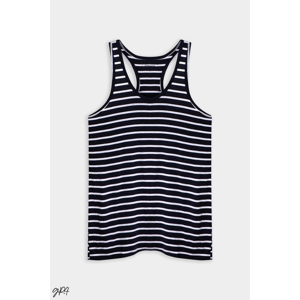 Áo thun ba lỗ phối sọc màu sắt basic dành cho những ai yêu thích thời trang VNXK V FASHION AGR4