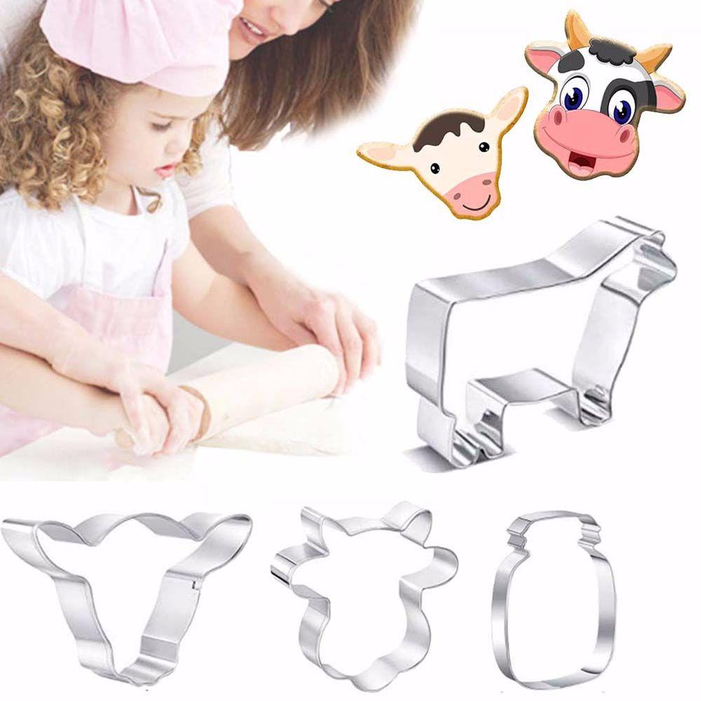 AUGUSTINA Khuôn Cắt Bánh Quy Hình Bò Sữa