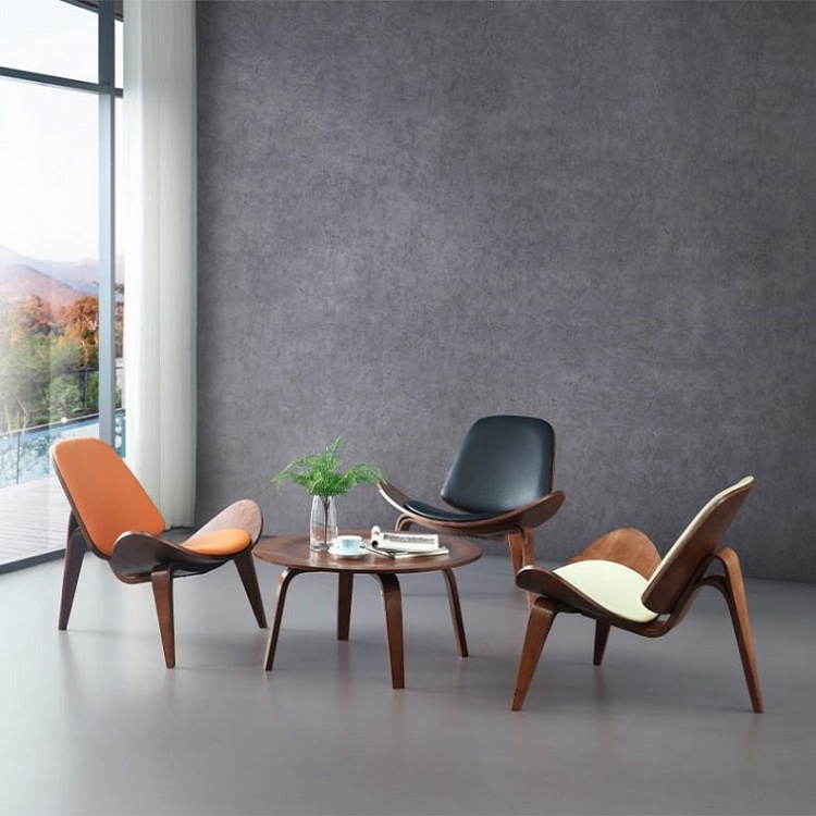 Ghế thư giãn Luna Chair Scandinavian sang trọng, ghế đọc sách trang trí phòng làm việc - ERGOHOME