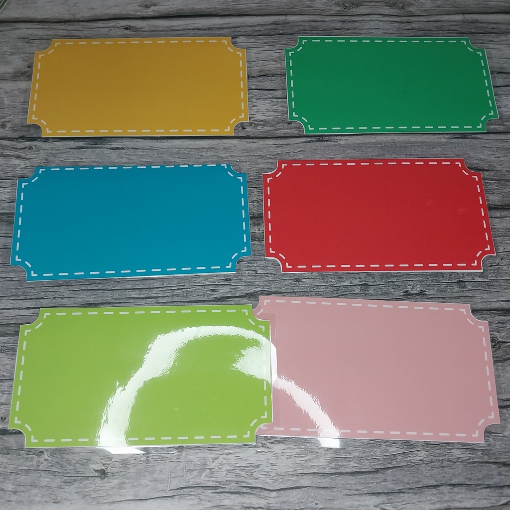 Bộ giáo cụ giảng dạy mẫu hình chữ nhật đa dạng - Nam châm dính bảng