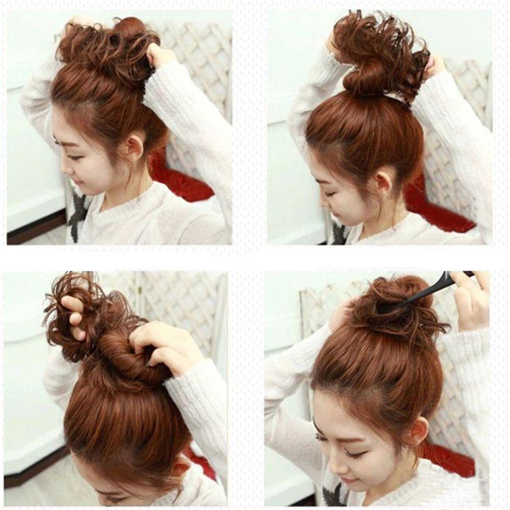 Bộ Tóc Giả Hình Tròn Dày Dặn Thời Trang Dành Cho Nữ