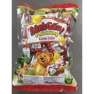 [300g] Bánh gấu nhân kem Phú Cường chính hãng - FUCUCO