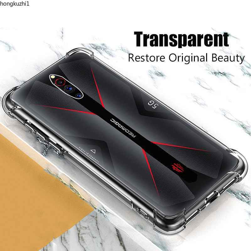 Ốp Điện Thoại Silicon Mềm Chống Sốc Cho ZTE nubia Red magic 3 3S 5G 6 7 7S Pro 8 8 +