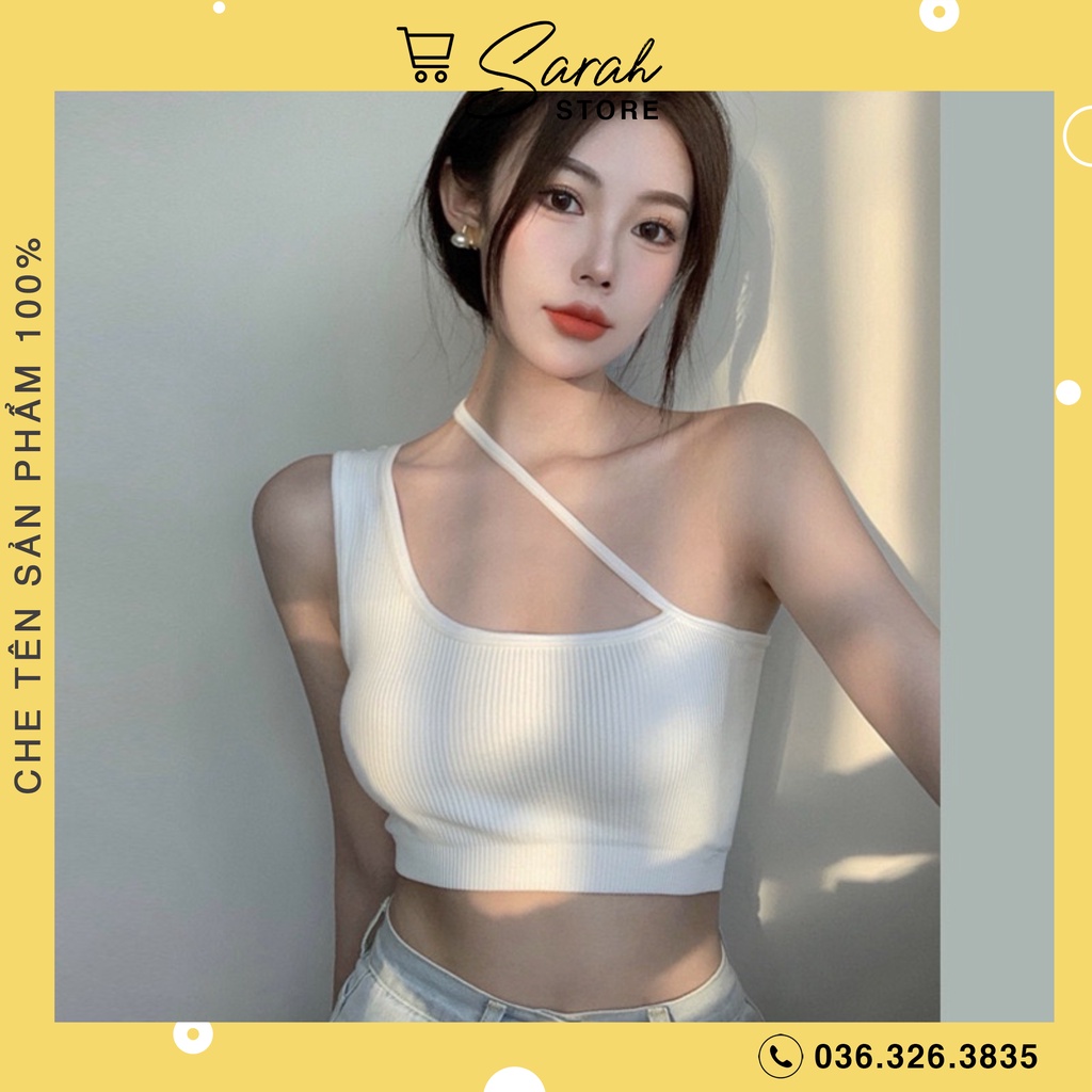 [Mã FAMARAL1 giảm 10K đơn 50K] Áo Bra Nữ Dây Vai Chéo Gân Tăm Có Mút Ngực Phong cách Trẻ Trung Hiện Đại 9030 | BigBuy360 - bigbuy360.vn