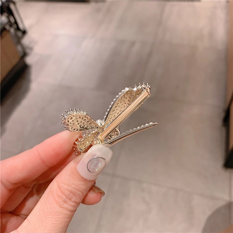 Kẹp Tóc Hình Bướm Đơn Giản Tinh Tế