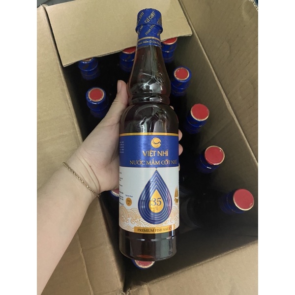 Nước Mắm Cốt Nhĩ 35 Độ Đạm - Nước Mắm Việt Nhĩ chai 750ml