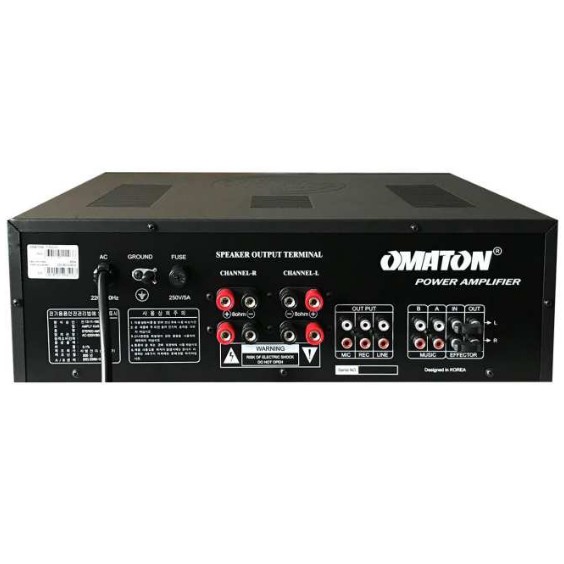 [TPHCM] Amply Bluetooth Karaoke OMATON F-5200X Hàng chính hãng