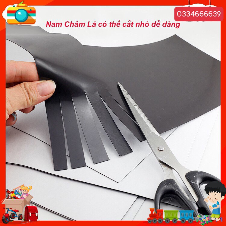 Nam Châm Lá Dẻo A4 - Có Decal