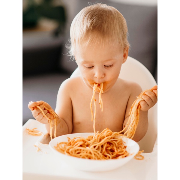 Nui Ăn Dặm , Mỳ Ý Spaghetty Mini Hữu Cơ Loại 1 Nhập Khẩu Từ Ý, Mềm Tan Cho Bé Ăn Dặm BLW Mămmy 100g