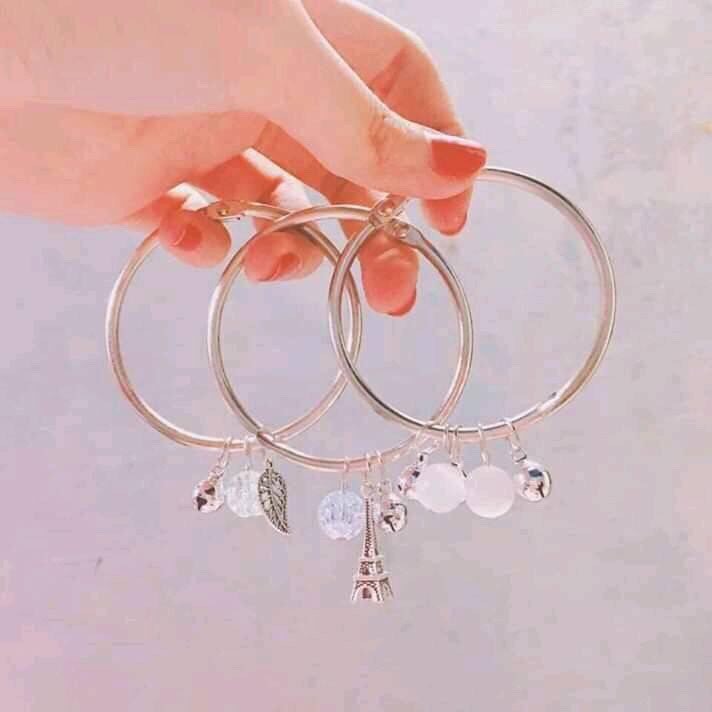 Kiềng tay không gỉ hình thật