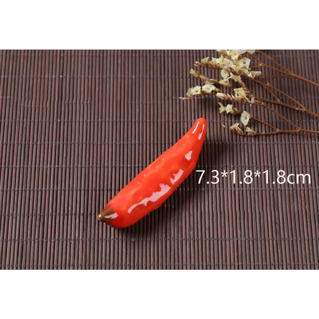Gác Đũa Gốm Hình Rau Củ