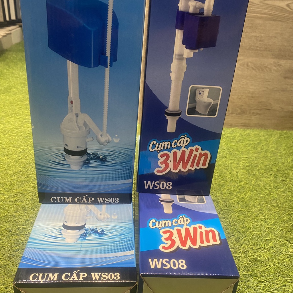 Cụm van cấp nước cho bồn cầu cao cấp – chịu áp lực cao, cấp nước nhanh, chống nước phèn
