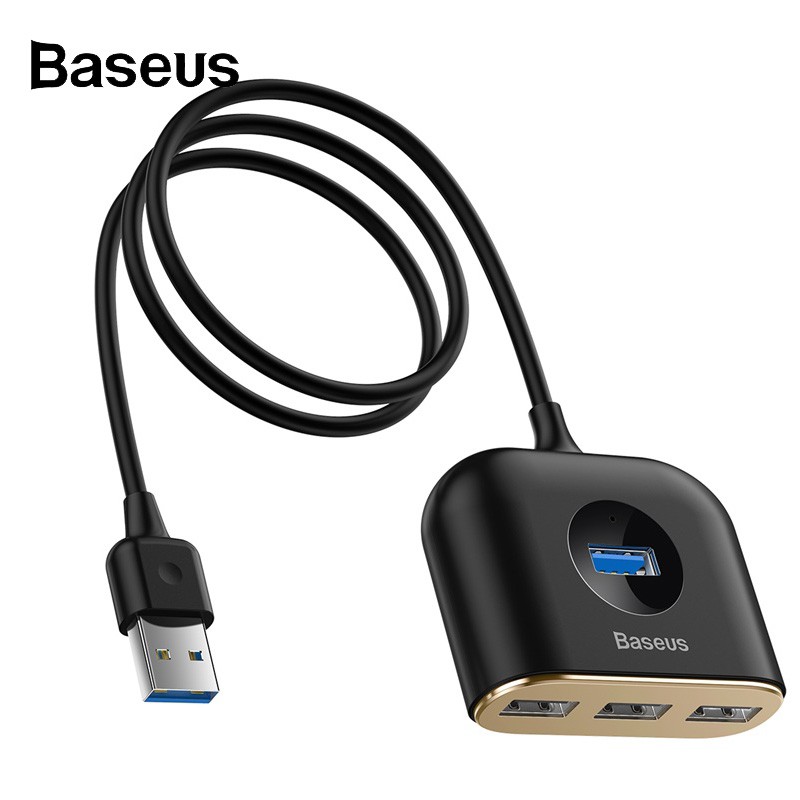 Đầu chuyển Baseus 1 cổng USB 3.0 sang 3 cổng USB 2.0 thiết kế tiện lợi | BigBuy360 - bigbuy360.vn