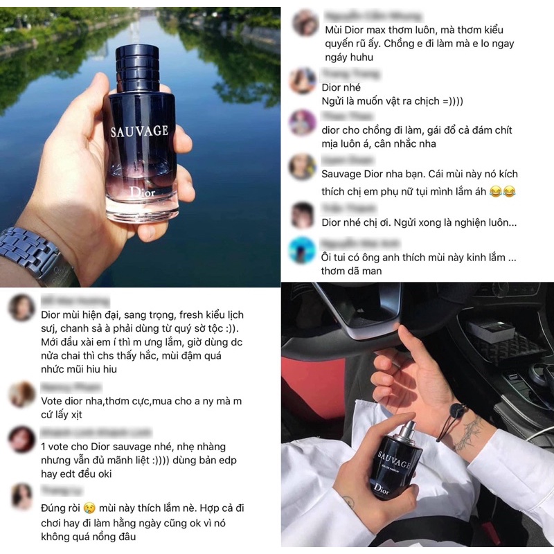 [Hàng Chính Hãng][Mẫu thử nước hoa] MoTrang Perfume Dior Sauvage | BigBuy360 - bigbuy360.vn