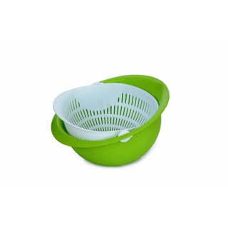 bộ thau rổ hai lớp