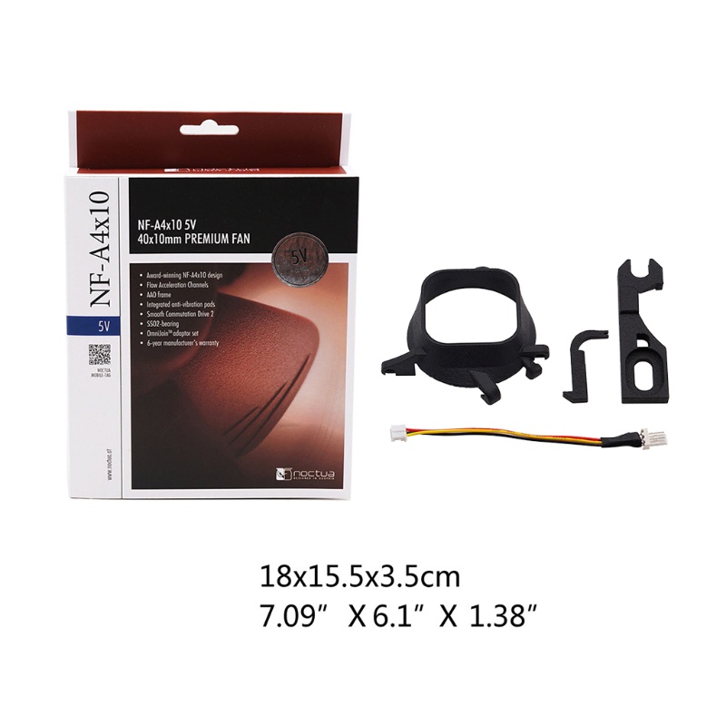 Bộ Phận In 3d WU Dreamcast Noctua Fan Mod + Adapter Không Nắp Đậy