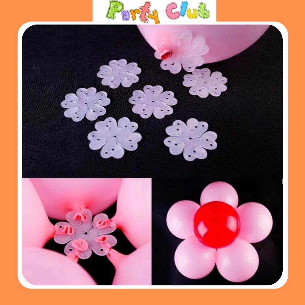 Miếng nhựa tạo hình hoa bong bóng - làm bóng hình hoa