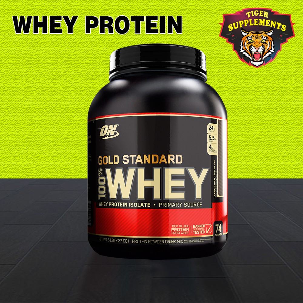 Whey Gold Standard Optimum Nutrition 2.5kg - Sữa Protein tăng cơ giảm mỡ hãng ON 5lbs