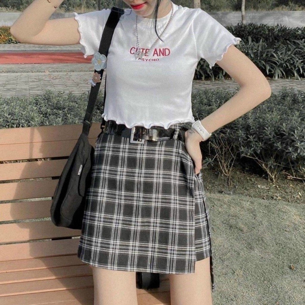 Áo Croptop Nữ CUTEAND 2 Màu Siêu Hot - Kèm DEAL Sốc ( có ảnh thật ) - LP.STORE