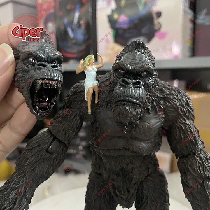 Mô hình Khỉ King Kong Of Skull Island - Figure Action King Kong